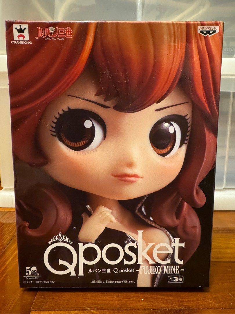 qposket 不二子 Qposket q posket 魯邦三世雷朋三世峰不二子fujiko mine A款黑色ver