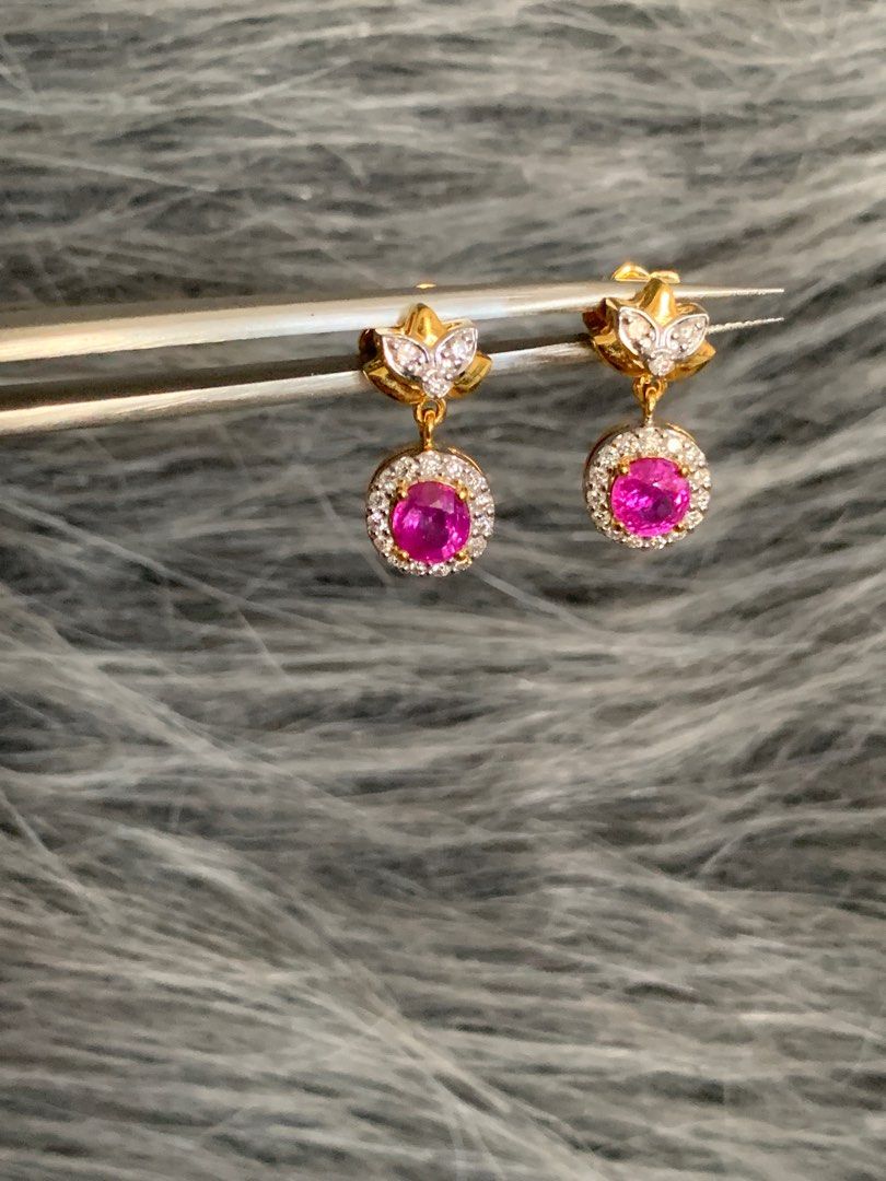 Ruby Earrings Women s Fashion Jewelry Organisers Earrings on