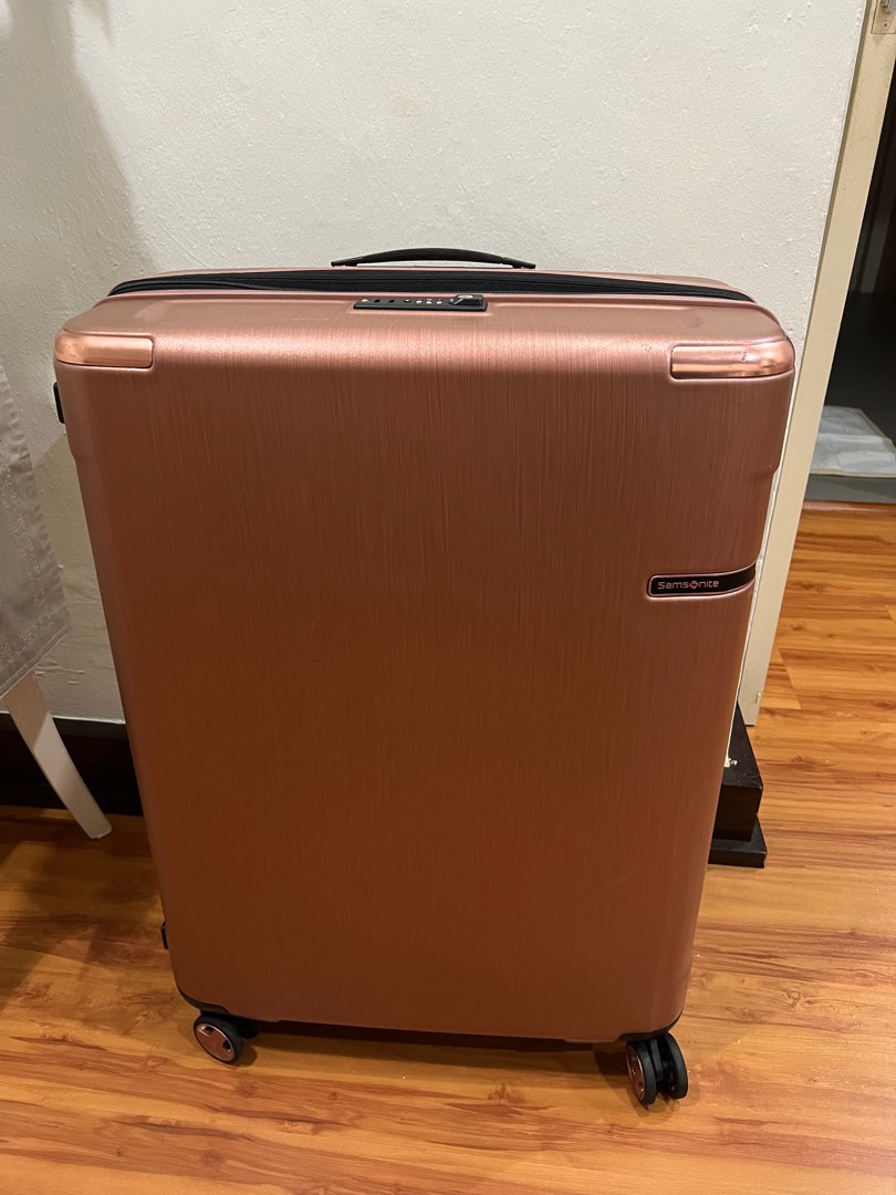 Samsonite Luggage Rose Gold EVOA SPINNER 75 28 EXP