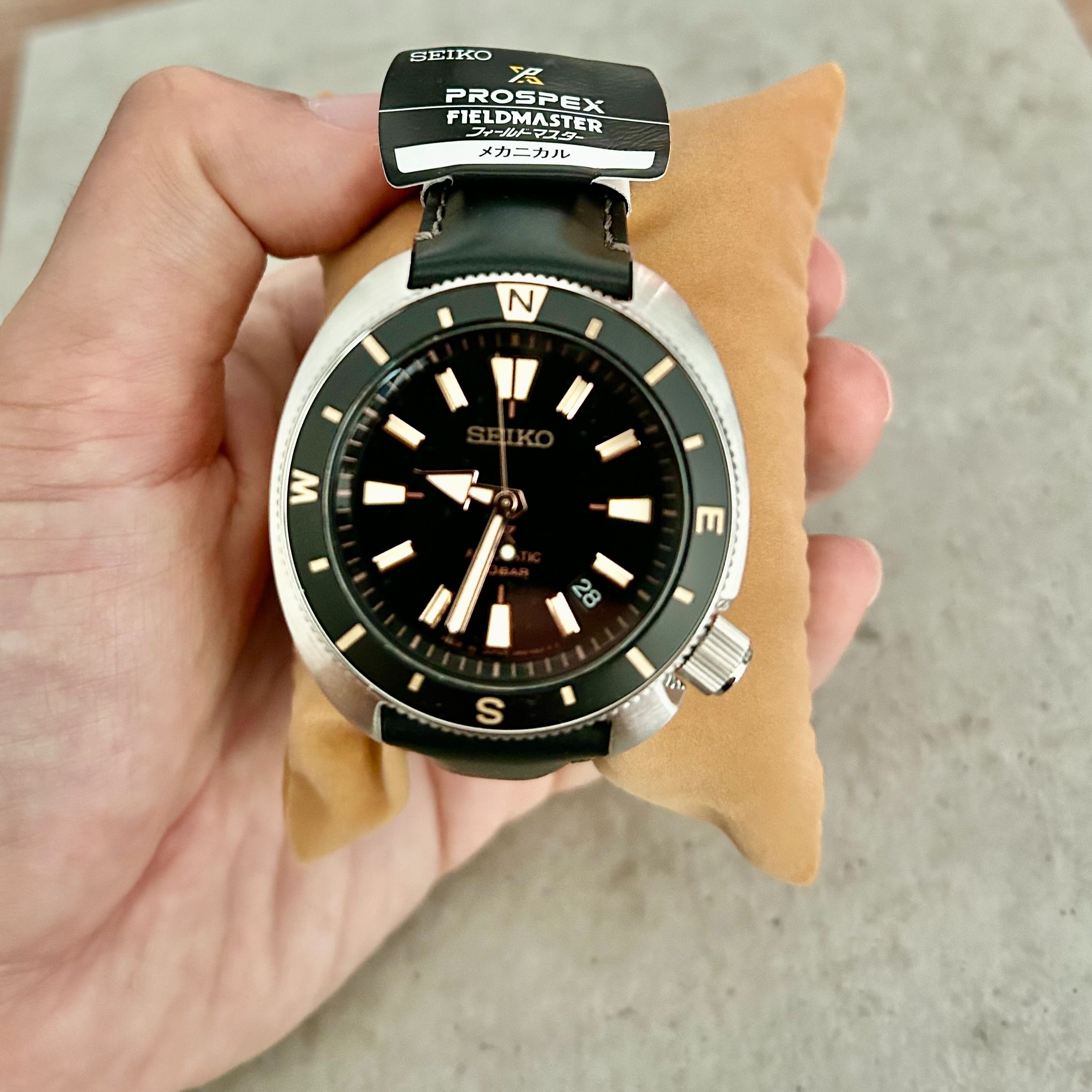 Seiko Prospex MADE IN JAPAN Automatic Land Edition “Tortoise” Black Ref.  SBDY103