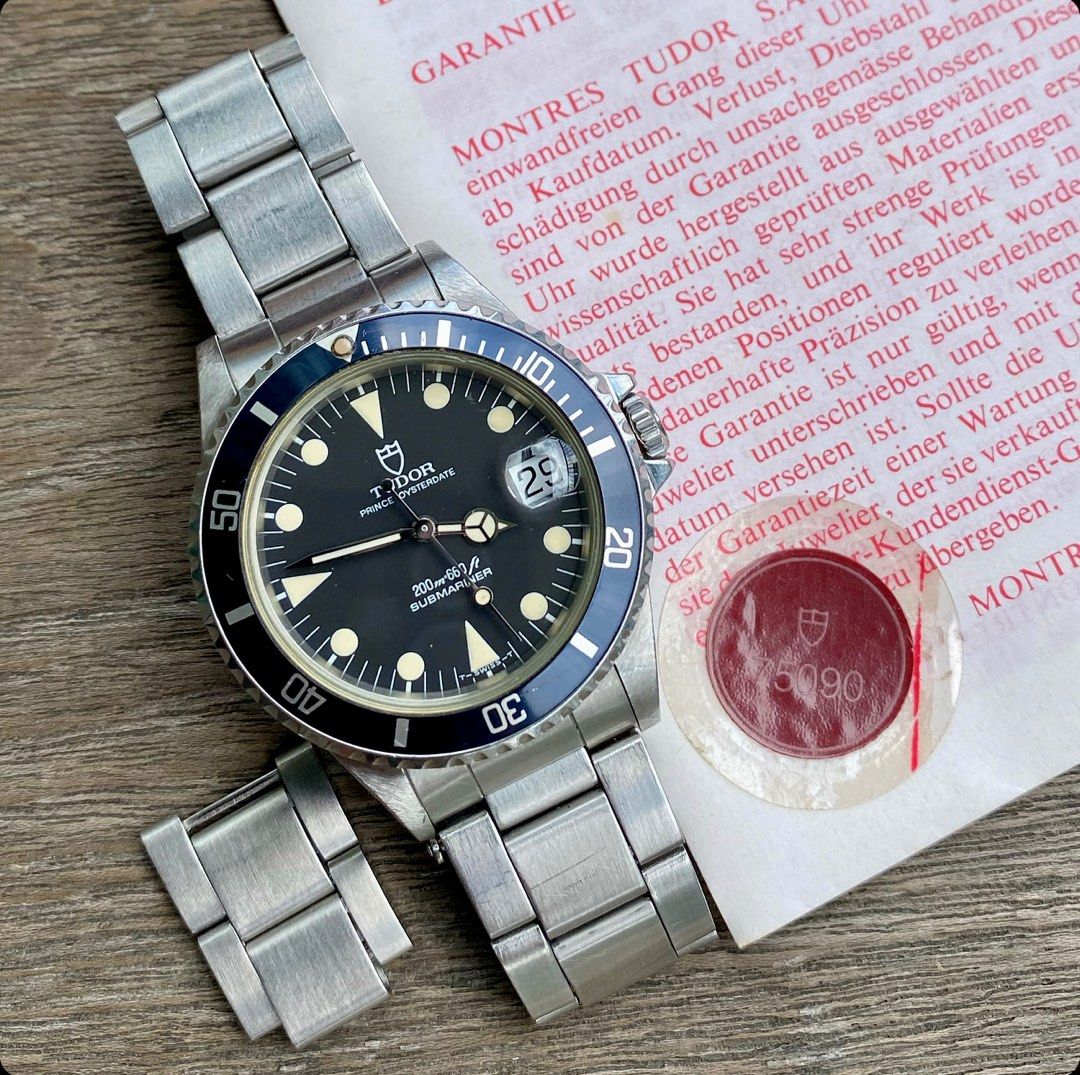 Tudor submariner 75090 blue cheap
