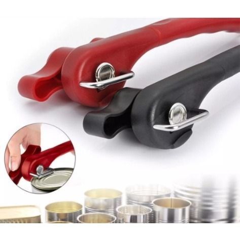 Smooth Edge Can Opener (Made from HIgh Quality Material) (Category: Other Kitchenware & Tableware) located in Quezon City. Submitted by trustrade86136 (Listing ID 1287203435, Image 3). Description: Safety Feature Prevents Sharp Edges and Cuts - Effortlessly open cans. - Durable, ergonomic design. - Smooth edge side cutting feature - Easy to clean. Color : Black, Red #CanOpener #SmoothEgdeOpener Upon receipt of item, please make sure item is in go