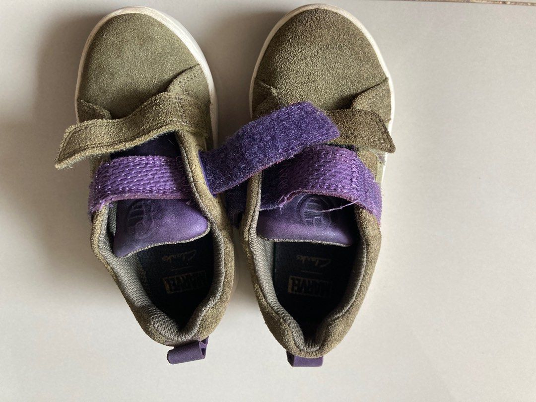 Sneakers anak clarks Hulk edition Bayi Anak Lainnya di Carousell
