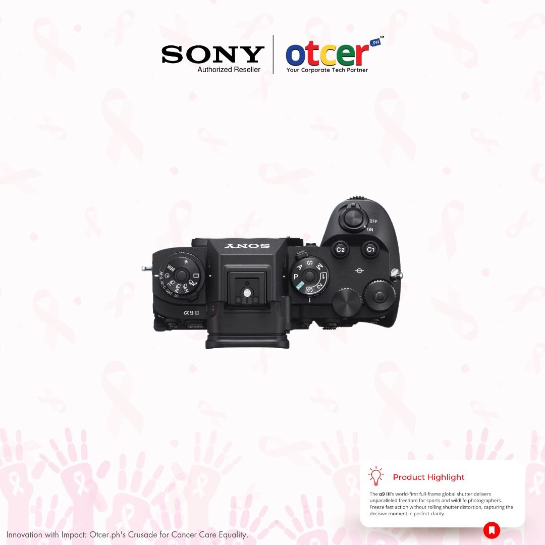 Sony α9 III (Category: Cameras) located in Pasig City. Submitted by otcer.philippines (Listing ID 1287275916, Image 3). Description: The world slows down when your focus intensifies. The Sony α9 III eliminates distractions, so you become one with your subject. Experience this immersive connection for Php 349,599.00. Visit https://otcer.ph, reach us on +63 919 839 9123 or e-mail: sales@otcer.ph. #SonyA9III #OtcerPh #photography #flowstate #immersi