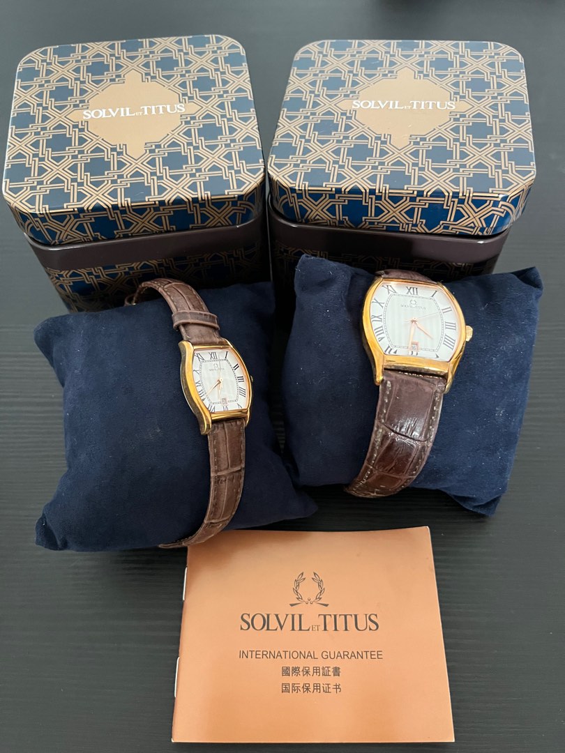Sovil et Titus Couple Watch