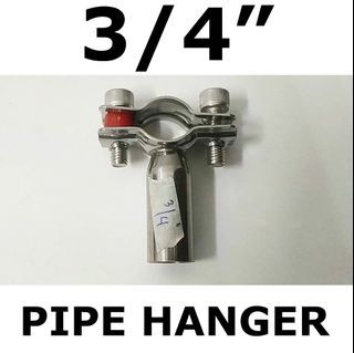 SS SANITARY PIPE HANGER 3/4" 3A STAINLESS STEEL -------------- STAINLESS PIPE HOLDER PIPE CLAMP 3/4"