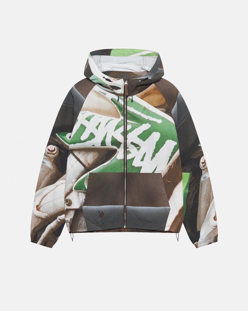 国内配送 送料関税込 日本完売品 STUSSY BEACH SHELL BAJA PRINT-