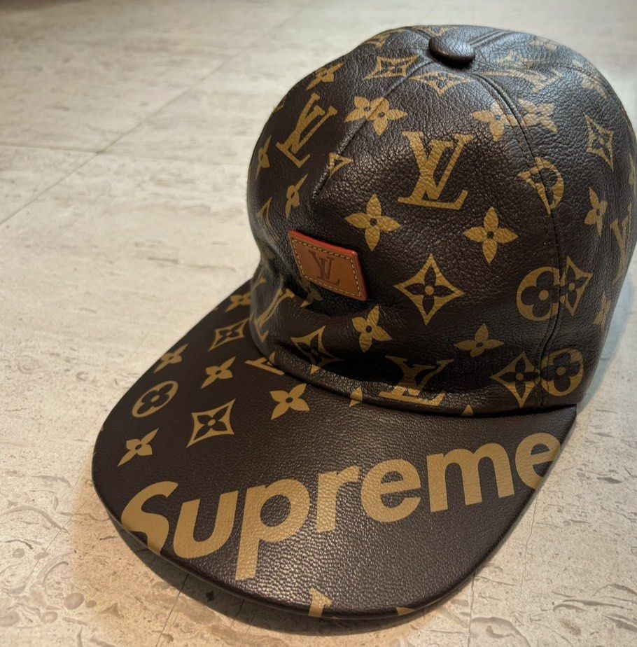 Louis vuitton x supreme cap shop
