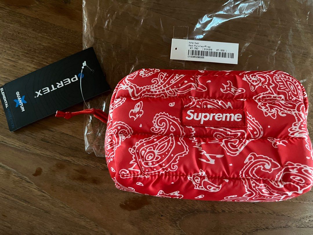 Red supreme pouch discount