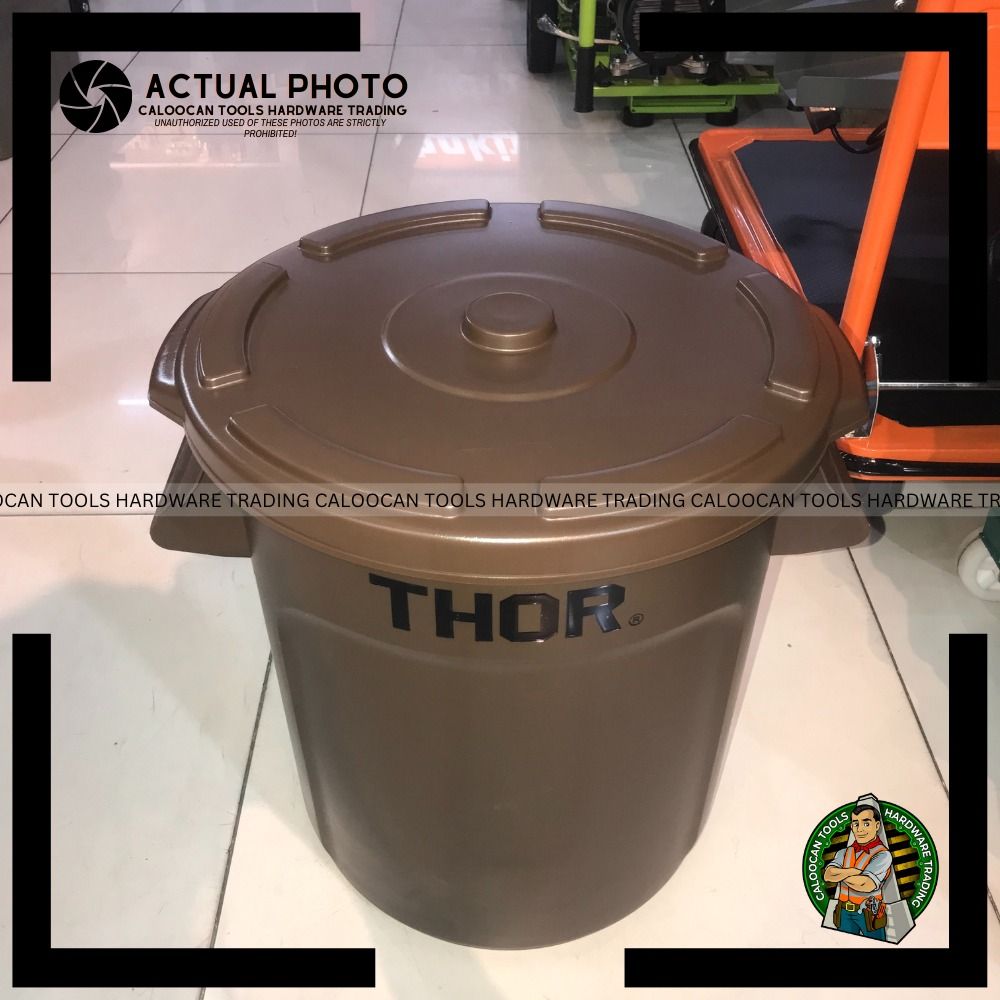 THOR 38L Stackable Storage Bin with Lid (TR 1011-BWN), Commercial ...