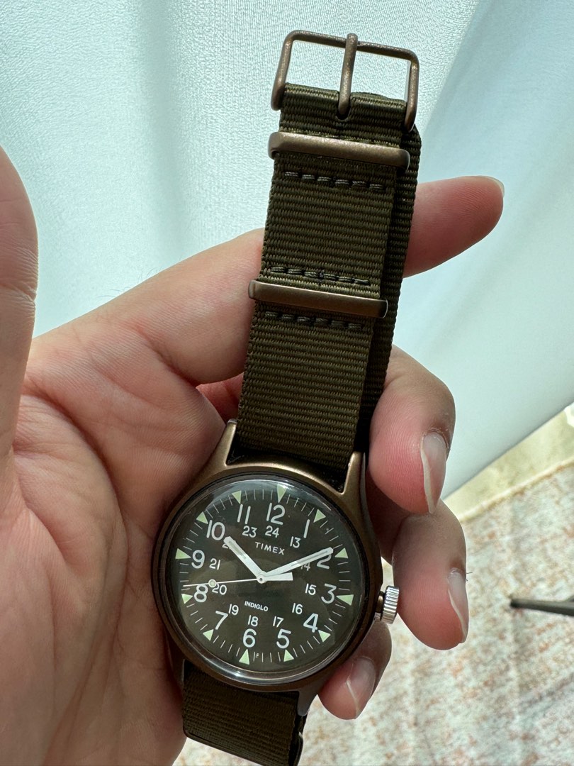 Timex MK1 Camper 40mm Field Watch Brown Green Quartz TW2R37500VQ