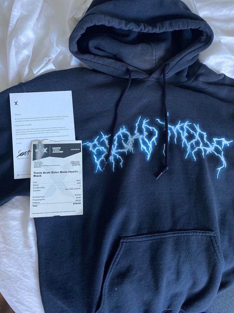 Travis Scott Sicko Mode hoodie Men s Fashion Tops Sets