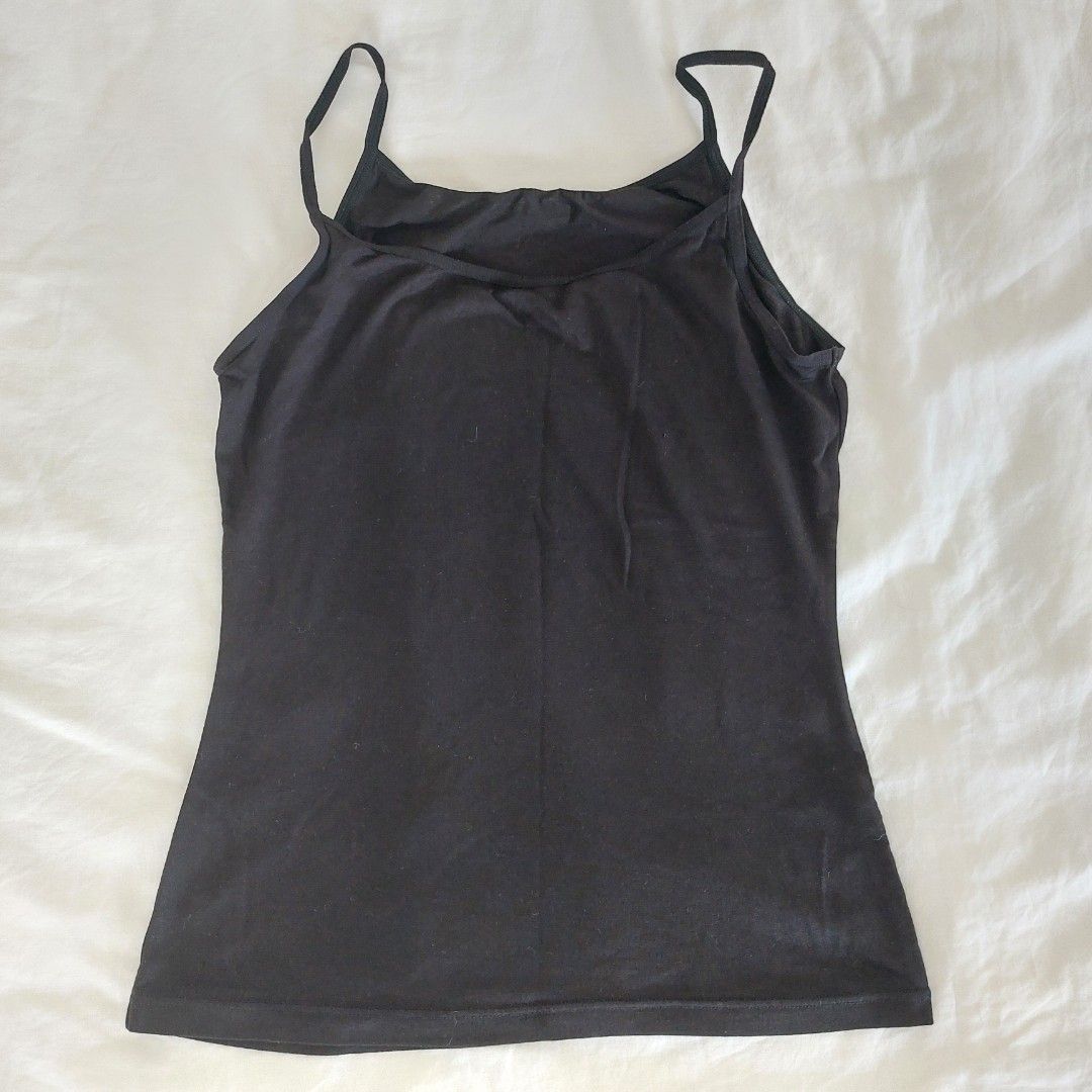 Uniqlo Airism Camisole / Spag / Singlet , Women's Fashion, Tops, Sleeveless  on Carousell