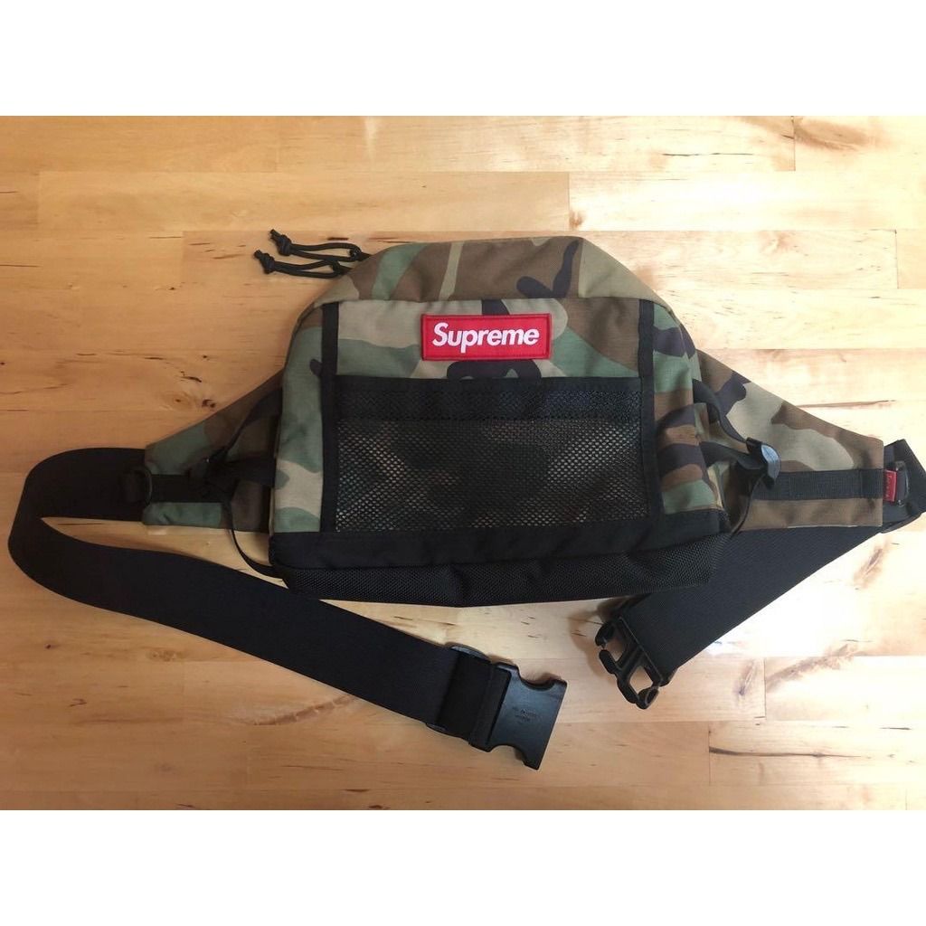 Camo supreme fanny pack new arrivals