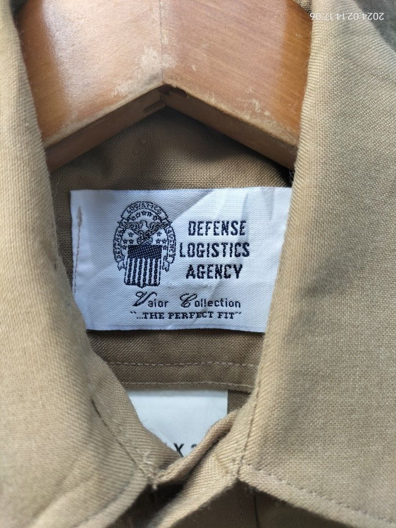 US MILITARY COLOUR KHAKIS UNIFORM SHIRT, Men's Fashion, Tops & Sets ...