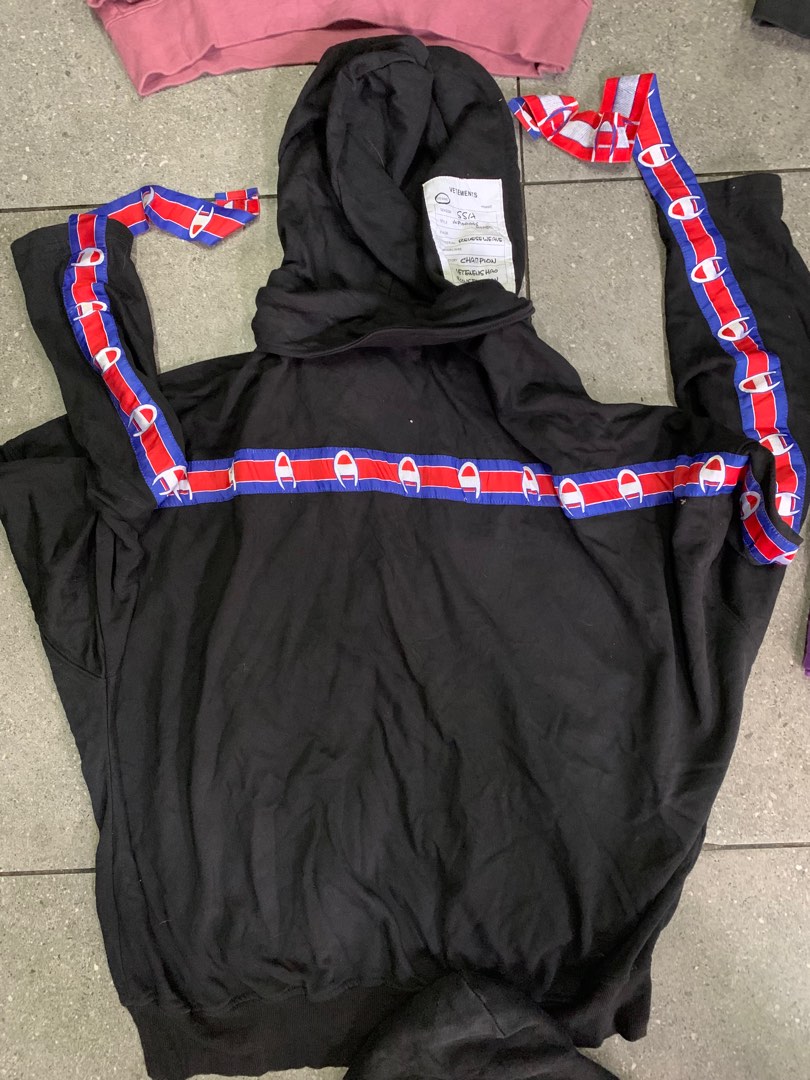 Vetements x Champion In Progress Hoodie