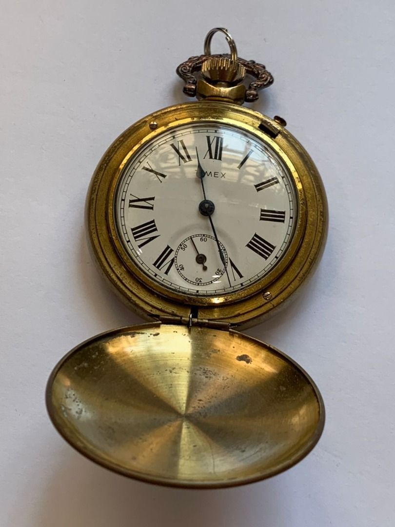 Timex indiglo pocket watch on sale