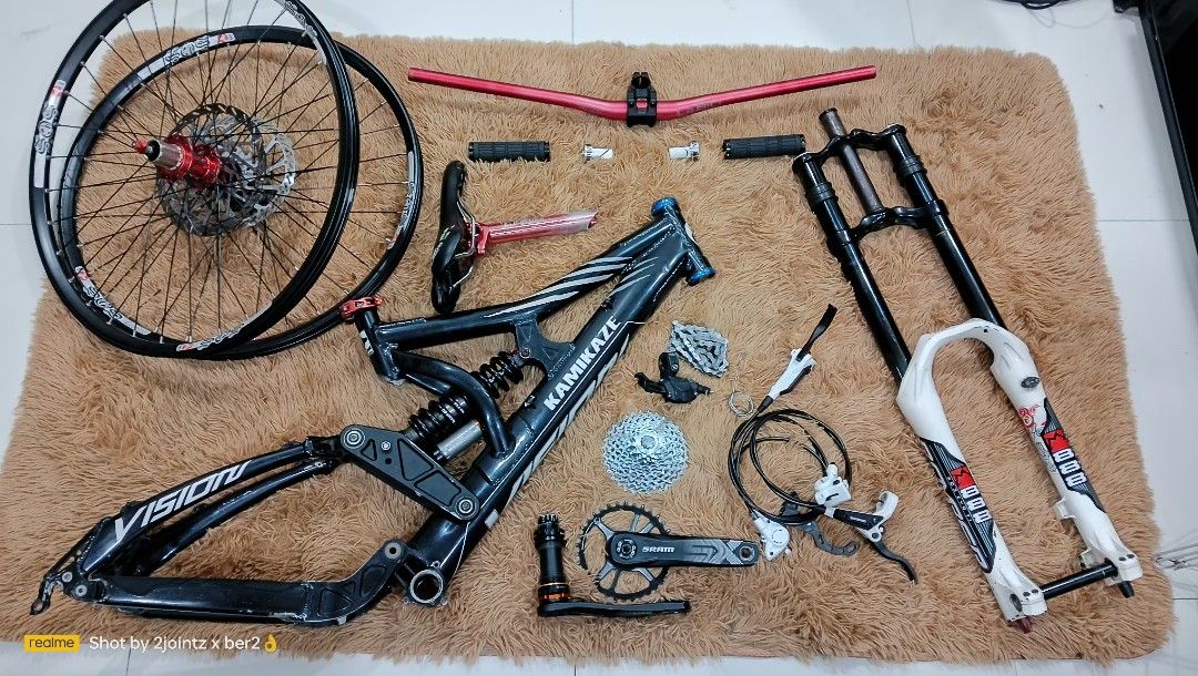 Vision kamikaze downhill bike Sports Equipment Bicycles Parts