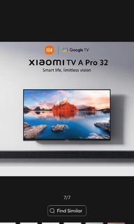 Xiaomi TV A Pro 32 inch Full HD Dolby Vision Google TV Dolby Audio Premium Metallic Frame Smart   23%Discount