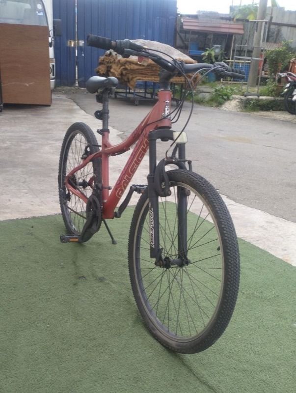 YA10B Bisikal Mountain Bike Bicycle Red 25