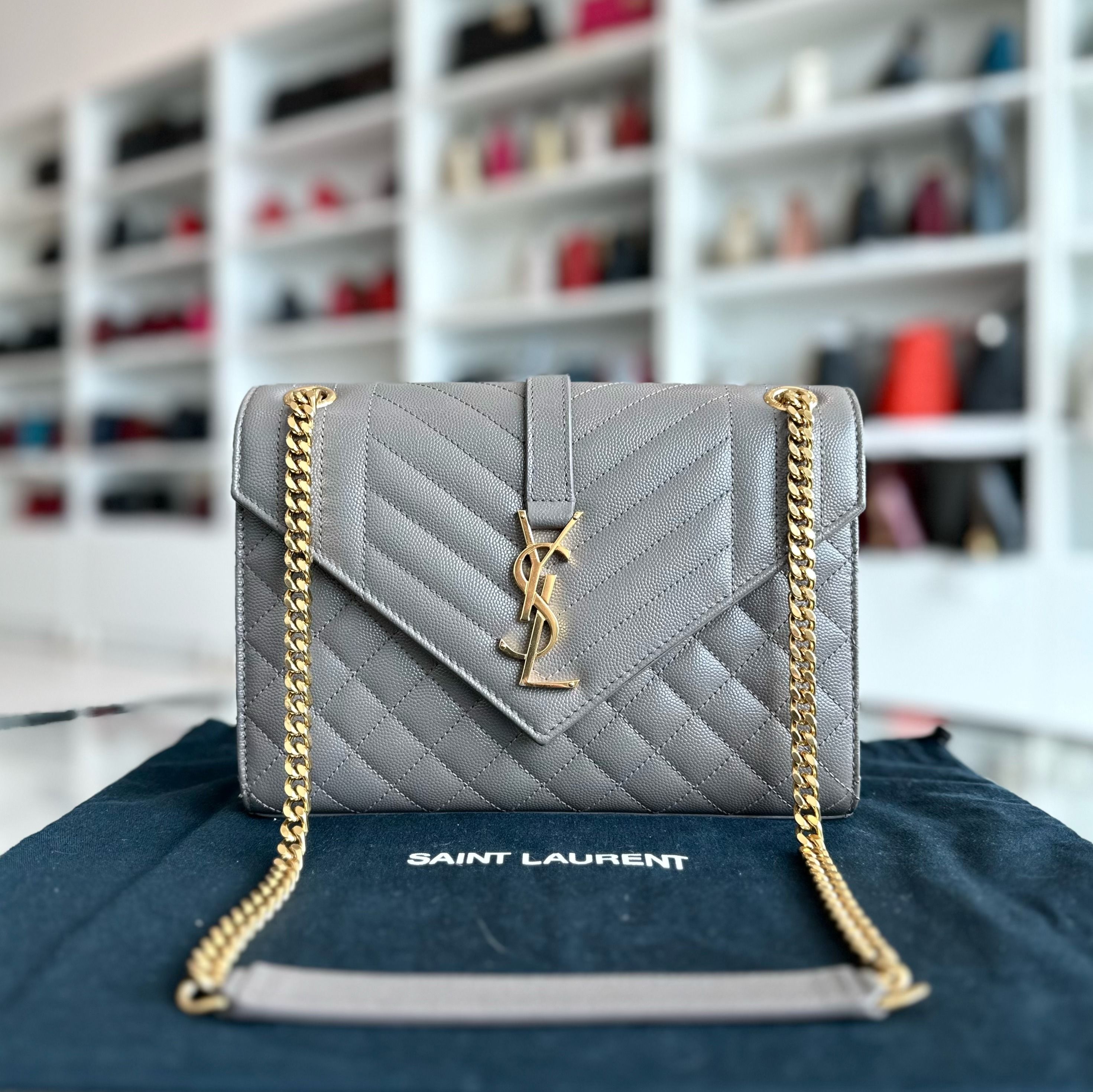 Ysl calfskin sales