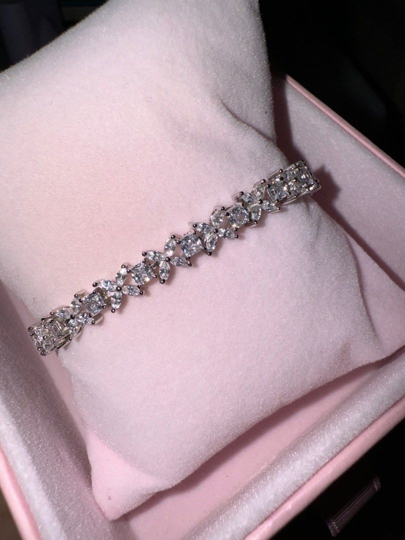 Zia Marquise Tennis Bracelet 15cm Women s Fashion Jewelry