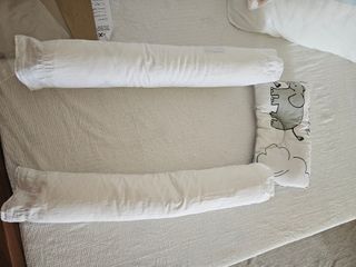 2 baby Bolster and pillow