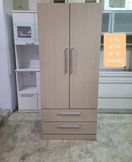 2 door wardrobe / closet / cabinet with drawers
