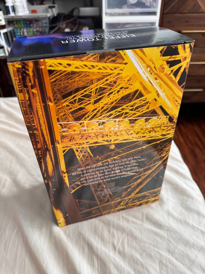400% Bearbrick Eiffel Tower Golden Gown, Hobbies & Toys 
