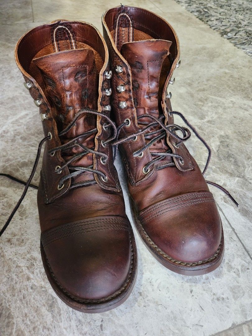 9.5D Red Wing Iron Ranger 8085