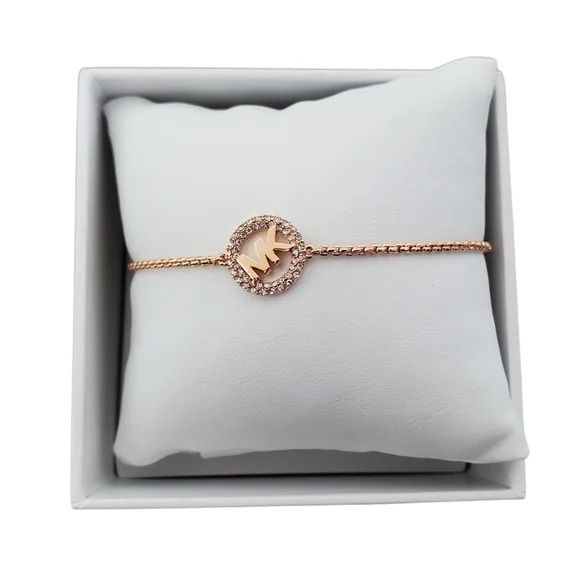 Mk logo bracelet clearance