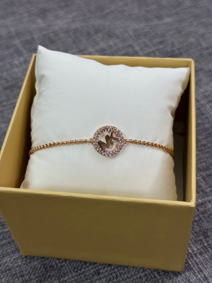 Mk logo bracelet new arrivals