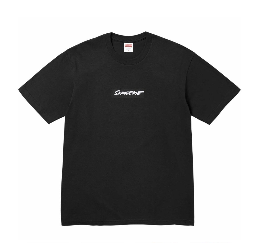 全新現貨Supreme futura box logo tee 黑色細碼s size, 男裝, 上身及