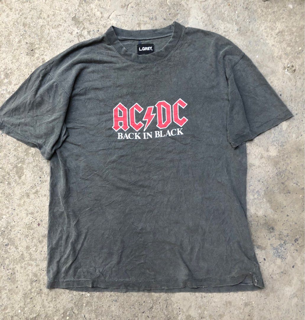 Ac Dc, Men's Fashion, Tops & Sets, Tshirts & Polo Shirts on Carousell