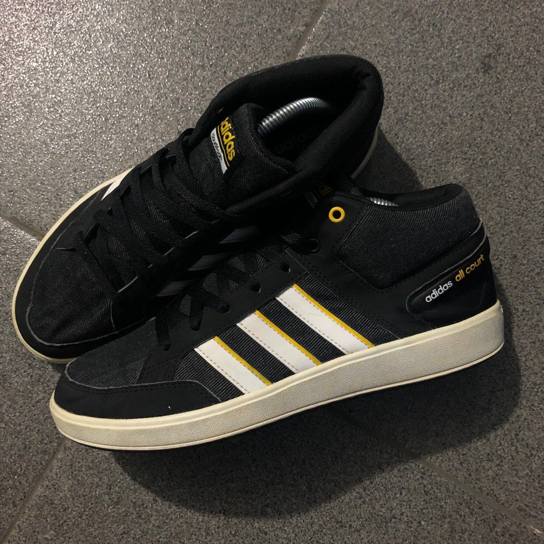 Adidas All Court Mid Adidas All Court, Fesyen Pria, Sepatu