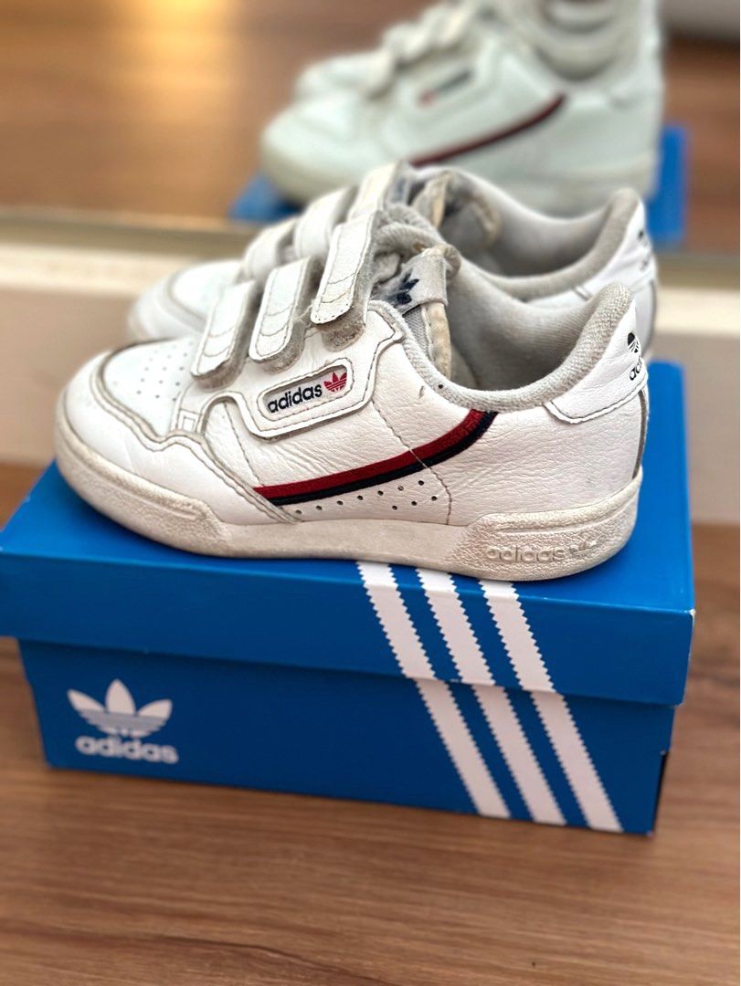 Adidas Continental 80 CF I For Toddler Size 7.5 US Babies Kids Babies Kids Fashion on Carousell