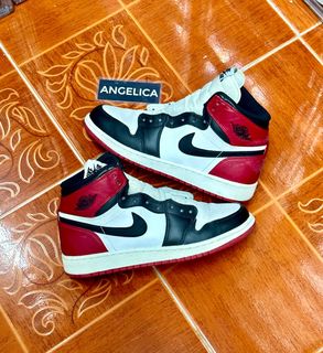 Jordan 1 black hot sale toe for sale