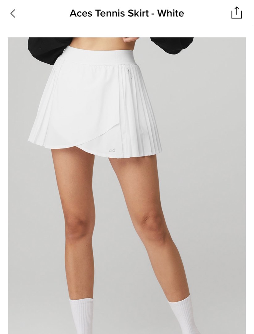 White tennis leggings outlet
