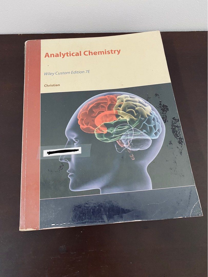 Analytical Chemistry Seventh Edition (Christian) (Category: Textbooks) located in Quezon City. Submitted by flatfootedmd (Listing ID 1287329324, Image 1). Description: Price Negotiable UST Biology Books Owner’s name was just edited for the picture (black mark) .