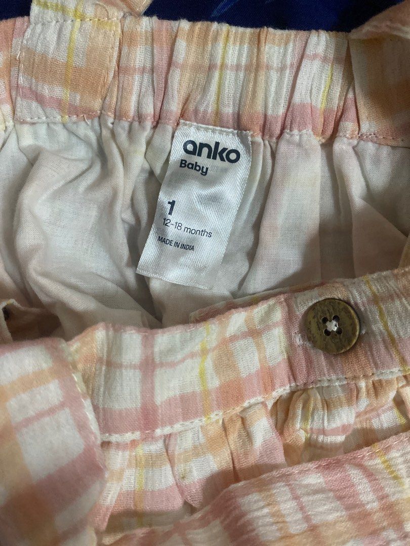 Anko Baby (Category: Babies & Kids Fashion) located in Manila. Submitted by declutterwidme (Listing ID 1287496914, Image 2). Description: Anko baby jumper dress Used once or twice .