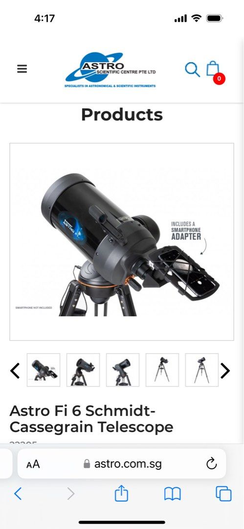 TELESCOPE - Astro Fi 6