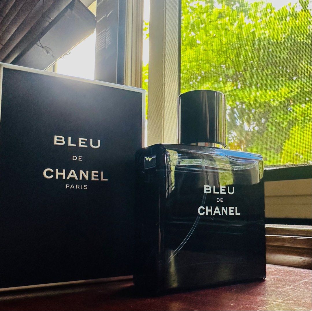 Authentic Bleu de Chanel EDT Eau de Toilette 50ml (Category: Fragrance & Deodorants) located in Makati City. Submitted by dean_tn (Listing ID 1285637142, Image 1). Description: Up for sale authentic Bleu de Chanel Eau de Tiolette EDT 50ml PM if interested!.