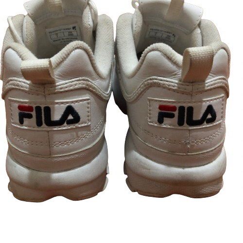 Fake vs hotsell real fila disruptor