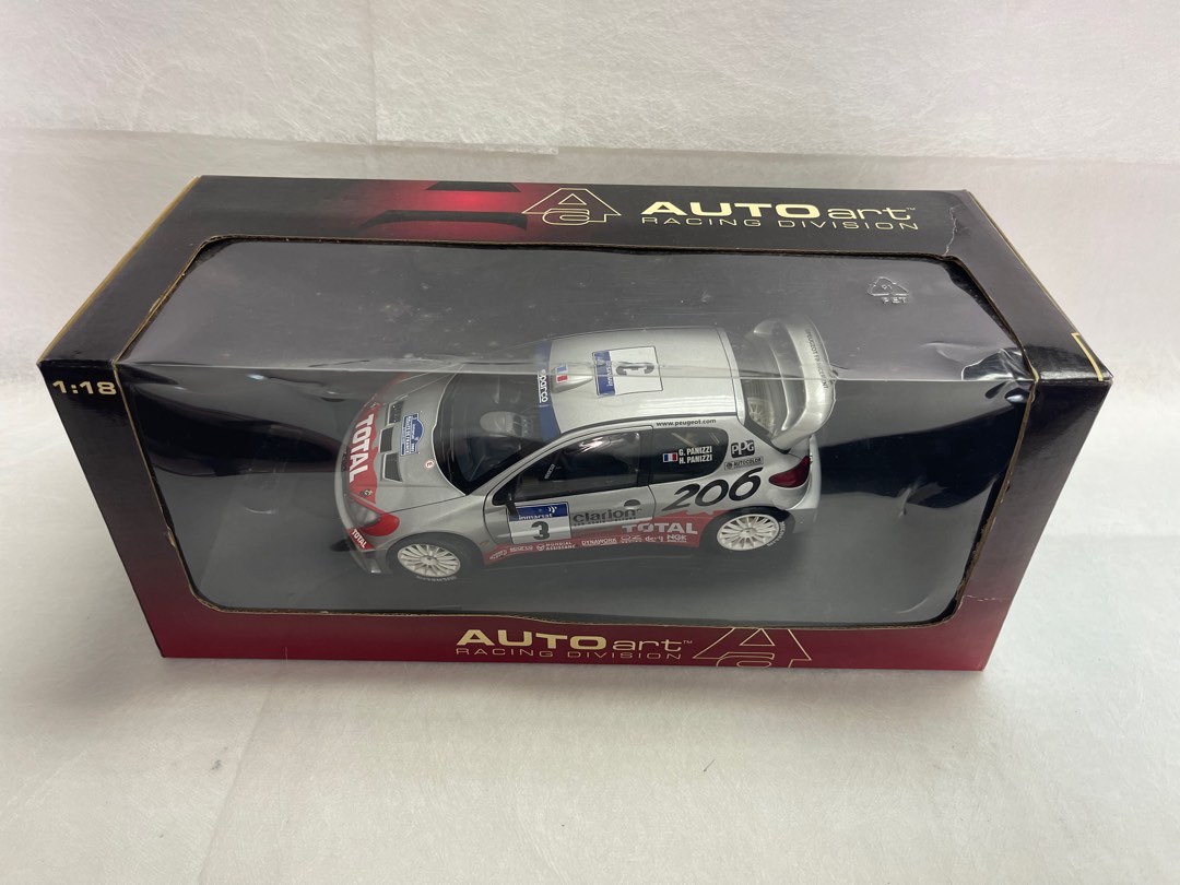 AUTOart (オートアート) 1/18 プジョー 206 WRC - ミニカー
