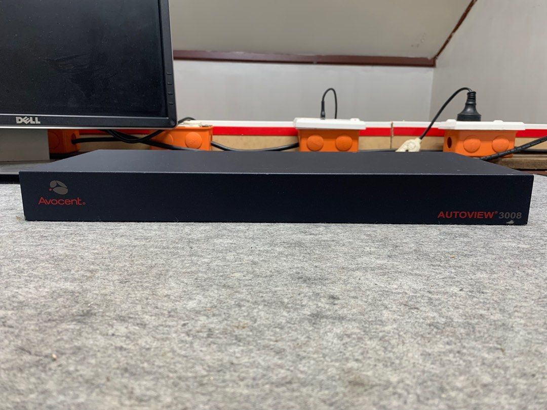 Avocent AV 3008 Autoview Digital KVM (Category: Networking) located in Paranaque City. Submitted by seb_trading (Listing ID 1287407104, Image 1). Description: The Avocent AutoView AV3008 is a digital KVM appliance which includes access for one digital users, access for a local user in a single solution and supports 8 target devices. The on-board Web interface lets you remotely and securely manage all connected servers and serial-based devices fro