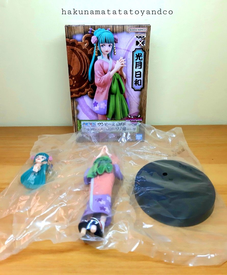 Banpresto Grandline Lady Figure One Piece Kouzuki Hiyori Mint in Box (MIB) (Category: Figurines & Statues) located in Cavite. Submitted by hakunamatatatoyandcollectibles (Listing ID 1287544277, Image 1). Description: Banpresto Grandline Lady Figure One Piece Kouzuki Hiyori Mint in Box (MIB) box condition 7/10 Japan imported items What you see is what you get (WYSIWYG) As is Authentic items Good condition items.