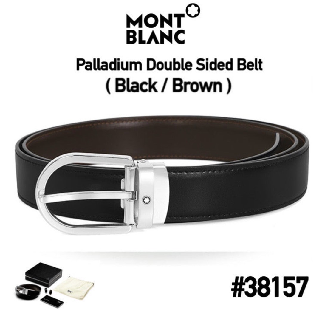 Montblanc cheap belt 38157