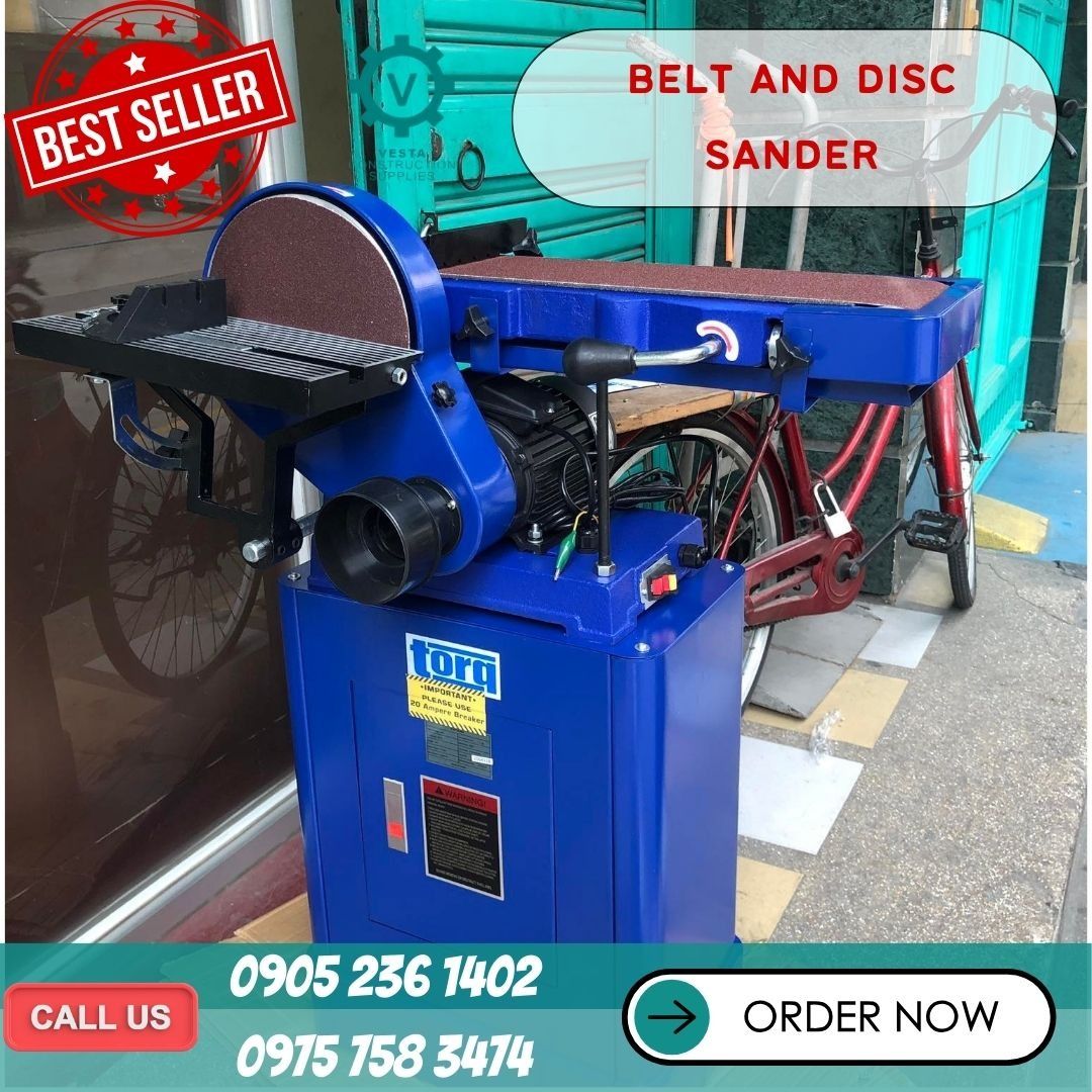 BELT AND DISC SANDER (Category: Construction Tools & Equipment) located in Manila. Submitted by cathvesta_sales (Listing ID 1287583650, Image 1). Description: .
