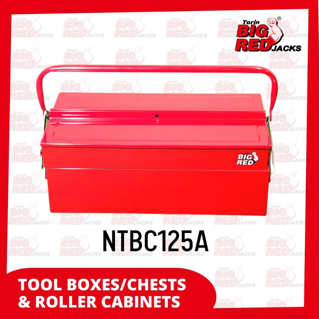 Big Red Tool Boxes, Chests and Roller Cabinets, Furniture & Home Living,  Home Improvement & Organization, Storage Boxes & Baskets on Carousell