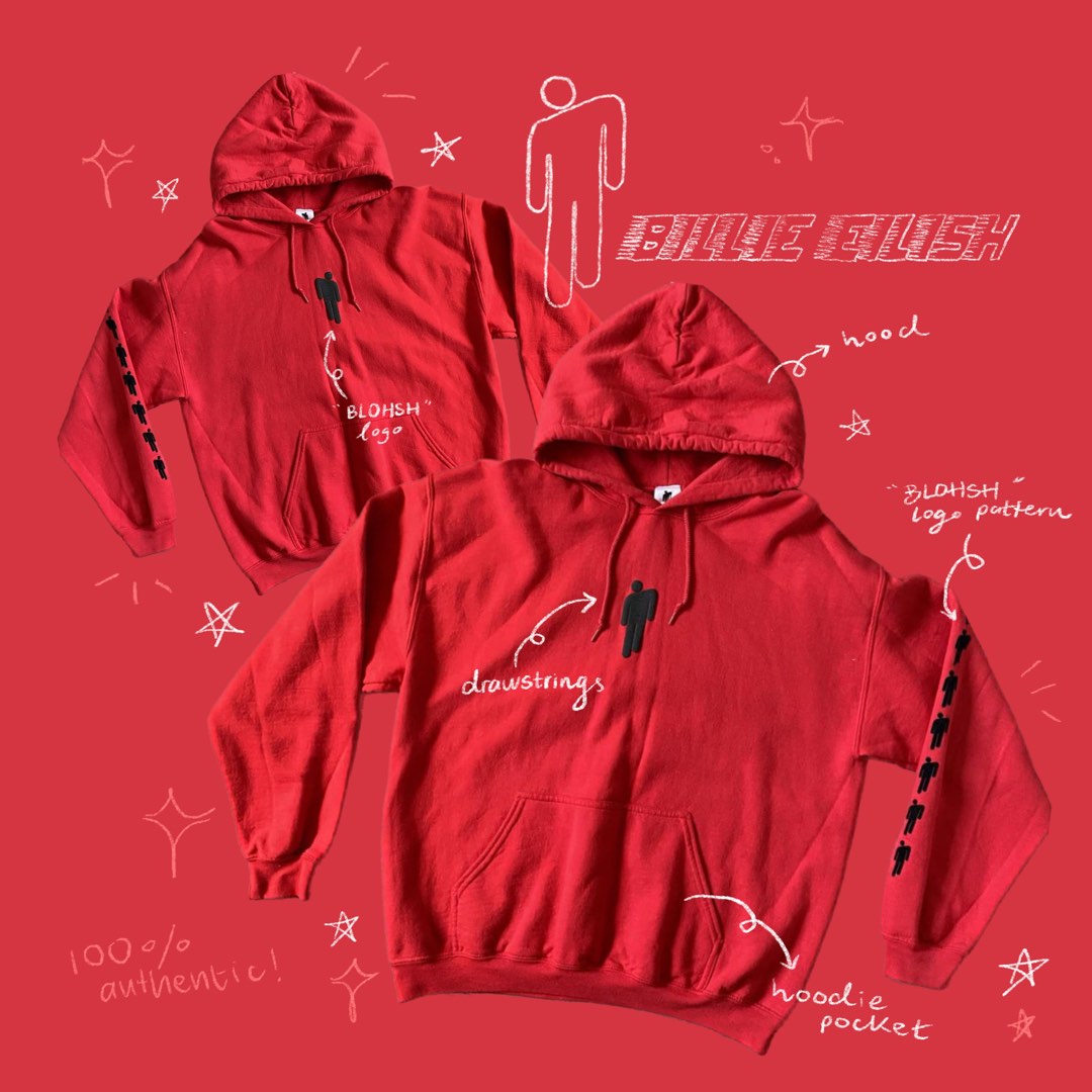 White blohsh hoodie cheap